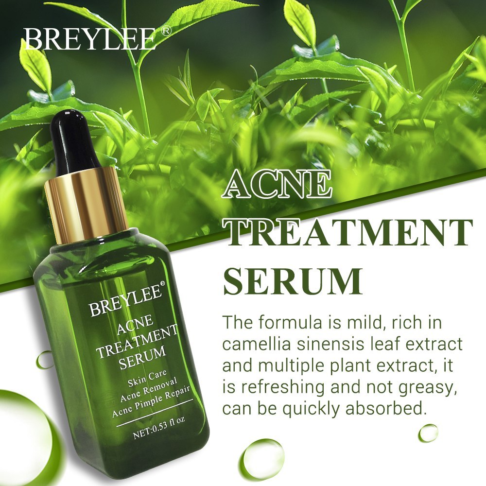 BREYLEE Acne Treatment Serum Face Facial Anti Acne Scar Removal Cream Skin Care Whitening Repair Pimple Remover For Acne BREYLEE Acne Treatment Serum Face Facial Anti Acne Scar Removal Cream Skin Care Whitening Repair Pimple Remover For Acne